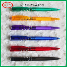 Hot selling colorful barrel ball pen